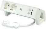 Bachmann Power Strip DESK2 baltas 2xCEE7/3 902.3201