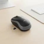 Pelė Logitech M185 Swift Wireless pilka