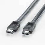 ROLINE Externes Festplattenkabel, eSATA 6.0 Gbit/s 1,0 m (11.03.1549)