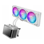 Vandens au&scaron;intuvas procesoriui THERMALTAKE MINECUBE 360 Ultra AIO ARGB, baltas