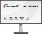 Monitorius iiyama PROGRAPHIC HB2701UHSNP-B1 27 colių 4K UHD IPS Black 2.0