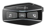 Interphone U-COM 16 &scaron;almo interkomo sistema, 1600 m, A2DP, AVRCP, juoda, vandeniui atspari, IP67, 8 h