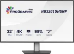 IIYAMA 32 colių ProGraphic HB3201UHSNP-B1 4K UHD IPS LCD monitorius su USB-C ir DisplayPort