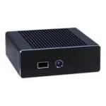 Inter-Tech IT-3900 NUC &ndash; itin kompakti&scaron;kas UCFF korpusas su 60 W maitinimo bloku, juodas (88881188)