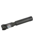 Fischer 85579 dviračio mini pompa su manometru, juoda