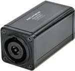 NEUTRIK NL8MMXX - speakON praėjimo adapteris 8 kontaktų kabelio prailginimui - juodas (NL8MMXX)