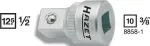 Hazet 8858-2 adapteris, 3/8 in vidinis į 1/4 in i&scaron;orinis