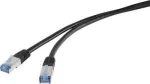 Renkforce RF-4673684 tinklo kabelis juodas 3 m Cat6a S/FTP (S-STP) (RF-4673684)
