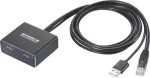 SpeaKa Professional SP-GNS-250 tinklo adapteris / hub'as 1 GBit/s USB-C&reg;, RJ45 (SP-13595928)