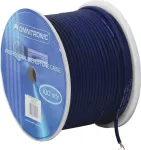 Mikrofono kabelis Omnitronic 2&times;0,22 mm 100 m Juodas