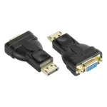 Adapter DisplayPort Stecker an VGA Buchse, 1920*1200 @60Hz, vergoldete Kontakte, Good Connections (DP-AD12)
