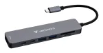 Verbatim USB-C Essentials Multiport Hub 7 prievadų: HDMI, USB-C, USB-C 3.2 Gen 1, 2 x USB-A 3.2 Gen 1, SD ir microSD