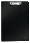 Leitz segtuvas su priekiniu vir&scaron;eliu Solid, A4, juoda, 75 lapai, poliputplastis, 229 mm, 16 mm