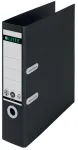 Leitz 180&deg; Recycle Lever Arch File, A4, kartonas, juoda, 600 lapų, 80 g/m&sup2;, 320 mm