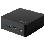 MSI Cubi NUC 1MG-237BEU 0,84 l talpos mini kompiuteris, juodas, Intel SoC
