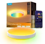 Govee H60A6 Smart Ceiling Light Pro RGBICWW lubinis &scaron;viestuvas, 38 cm