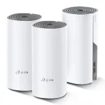 TP-Link Deco E4 AC1200 Viso namo &bdquo;Mesh&ldquo; Wi-Fi sistema, 3 vnt. rinkinys