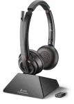 HP Poly Poly Savi 8220 UC - standartinė ausinių sistema - ant ausies - DECT 6.0 - belaidė (209215-02)