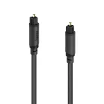 Hama 00202017 optinis garso kabelis 3 m TOSLINK juodas