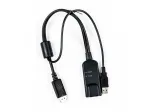Vertiv Avocent MPUIQ-VMCDP KVM sąsajos modulis DISPLAYPORT, USB 2.0 juodas