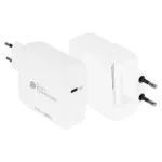 Mobiliojo įrenginio įkroviklis Alcasa PCA-W005W Universal White AC Fast Charging