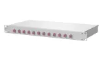 Pataisos skydelis METZ CONNECT 1502577512-F 1U LC jungtys Baltas Aliuminis Plienas