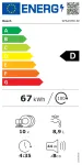 Bosch SPS4HMI13E Laisvai pastatoma indaplovė, 45 cm, energijos klasė D, Inox