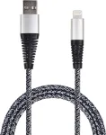 2GO 795952 USB laidas 1 m USB B Lightning sidabrinis (795952)