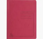 Exacompta 25 segtuvų rinkinys, kartoniniai, raudoni, DIN A4