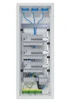 Hager VH60BV1 Volta Cavity Wall Distribution Board 5x12 PLE 60 Modules 3 RCD Circuits White