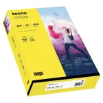 Spalvotas kopijavimo popierius Papyrus Tecno Colors A4, geltonas, 120 g/m&sup2;