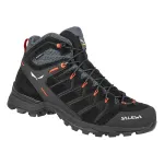 SALEWA Alp Mate Mid WP Hiking Boots Black Out/Fluo Orange UK 7.5 (EU 41)