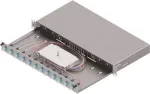 ZVK Easylan LWL Splice Enclosure Basic SB0012481HE 12x LC-Duplex Standard OM3 Slide-Out - Fiber Optic Patch Panel