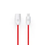 Evelatus Micro-USB laidas EDC04 raudonas 1m