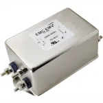 Akyga EN2020-20-S vienfazis EMI filtras, 20 A, 120-250 V AC, 50/60 Hz, M4 varžtiniai gnybtai