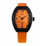 MONTRES DE LUXE Moteri&scaron;kas laikrodis 09EX-L8302 35mm nerūdijančio plieno korpusas, sidabrinis ciferblatas, natūralios odos apyrankė, analoginis kvarcinis