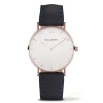 Paul Hewitt Sailor Line Unisex Watch PH-SA-RSTW11S 39mm Rose Gold Grey Leather