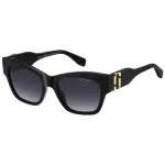 THE MARC JACOBS moteri&scaron;ki akiniai nuo saulės MARC762S807 juodas acetatas pilkas gradientas 54mm