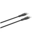 Pintas USB-C laidas, 100W, FIXDB-CC12-BK, juodas