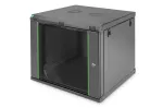 Sieninis tinklo spintos stovas Digitus DN-19 09-U-EC-SW 9U 600x505x450 mm juodas
