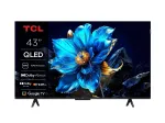 TCL T69C 43T69C televizorius 109,2 cm (43 coliai) 4K Ultra HD Smart TV Wi-Fi juodas 350 cd/m&sup2;