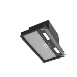 CATA Armonia 60 BK virtuvinis gartraukis, 645 m&sup3;/h, 79,8 cm pločio, energijos klasė C, LED, juodas