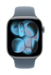 APPLE 46 mm Anchor Blue Sport Dirželis - M/L