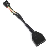 Silverstone G11303050-RT - USB 3.0 - USB 2.0 - M&auml;nnlich/weiblich - Schwarz (G11303050-RT)
