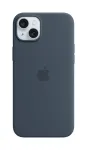 APPLE Silikoninis dėklas su MagSafe iPhone 15 Plus Storm Blue