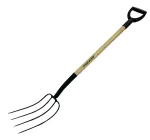 Sodo &scaron;akutė Fiskars 250 mediniu kotu, 4 ragai