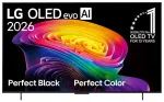 LG OLED42C61LA 42 colių (106 cm) 4K OLED evo i&scaron;manusis televizorius su &alpha;9 AI procesoriumi 4K Gen6, webOS 23, 120Hz, Dolby Vision ir Atmos, 4 HDMI 2.1, 40W 2.2ch garsu, G-Sync/FreeSync, 2023 m. modelis