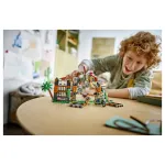 LEGO Jurassic World 77982 Spinozauro dinozauro pabėgimas &ndash; statybinis rinkinys su motociklu ir dviem minifigūrėlėmis (820 dalių, 9+ m.)
