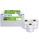 DYMO Autenti&scaron;kos LabelWriter Universalios Etiketės 32mm x 57mm, 6 Rulonų po 1 000 Lengvai Nuimamų Etikečių (6 000 vnt.), Lipnios, LabelWriter Etikečių Spausdintuvams