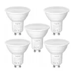 LEPRO 200073-WW-EU-5 GU10 LED lemputė, 4,5W, 345 lm, 2700K, 100&deg;, 5 vnt. pakuotė